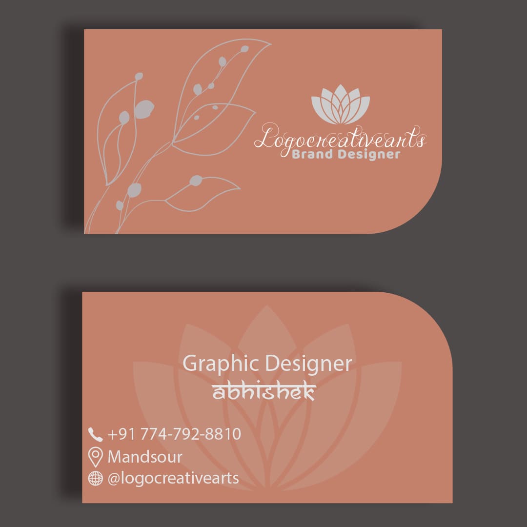 Creative Die-Cut Visiting Card
